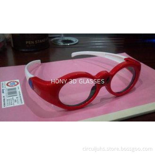 3D DLP Link Active Shutter Glasses With LCD Lenses Recharge